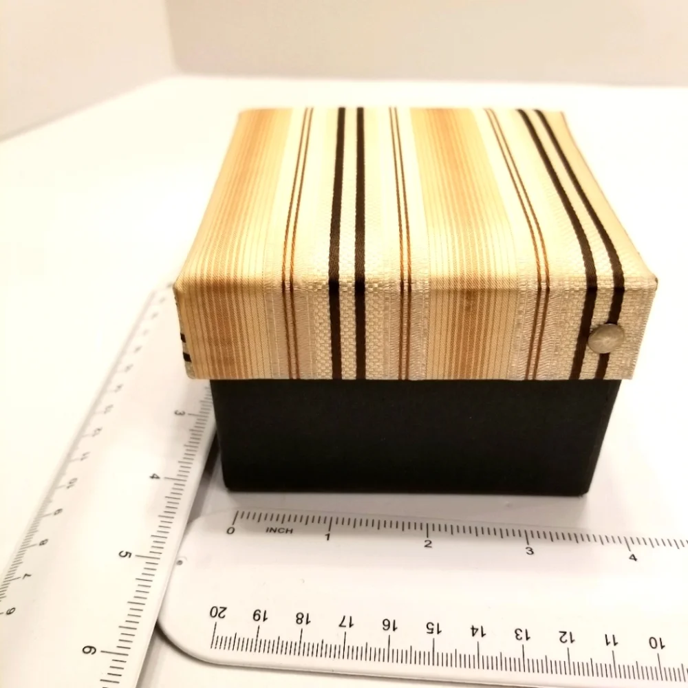 ✅Mariano Fortuni Milano Silk Pocket Square, Cuff Links, Tie, Box
